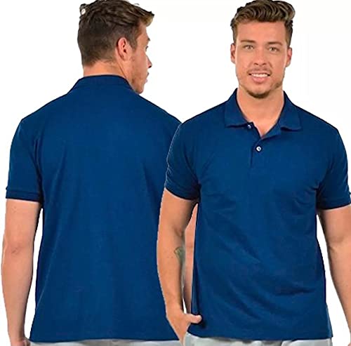 Camisa Polo Masculina Piquet para uso dia dia uniforme e bordar