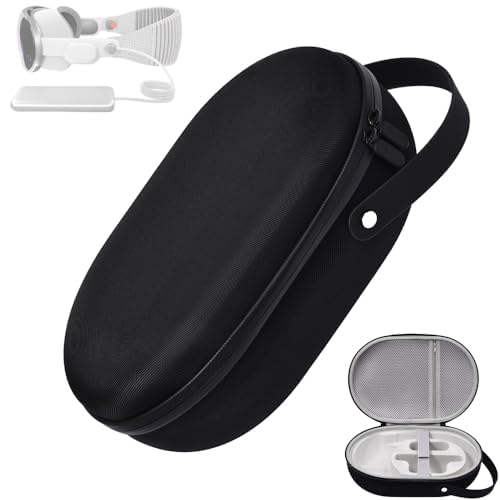 Vision Pro ���[�P�[�X Apple Vision Pro �Ή� �h���P�[�X �g�їp�n�[�h�P�[�X �L�������O�P�[�X �����^�тɕ֗� �ی� �ϏՌ� (EVA �P�[�X)