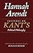 Lectures on Kant's Political Philosophy