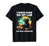 Si vous êtes à la recherche d'idées de labrador noir, achetez ce joli motif de chien. Un superbe design pour tout amateur de chien