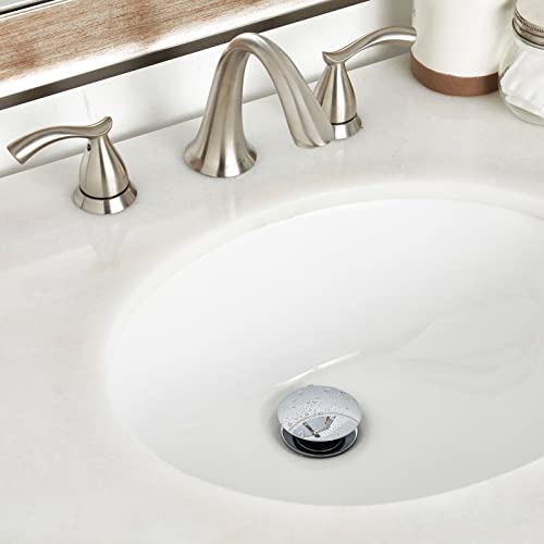 Bouchon de vidange argenté de haute précision pour ensemble de lavabo design