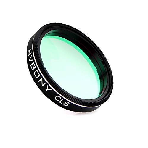 Svbony Filtro 1.25 pollici CLS Inquinamento di Luce Banda Larga Filtro Adatto per Fotografia Visiva e Astronomica per Videocamere CCD e DSLR