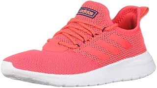adidas Women's Lite Racer Reborn Running Shoe, Shock red/Shock red/True Orange, 8.5 M
