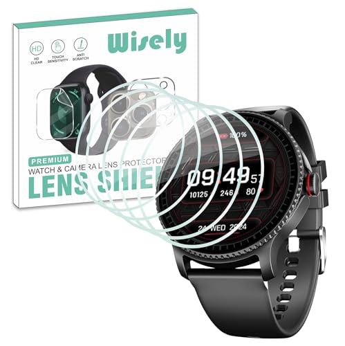 Image of Wisely |Pack of 5pc| Screen Guard Protector For Boat Lunar Discovery (1.39'' inch) Anti Shock, Anti-Scratch, HD Clear, Full Cover