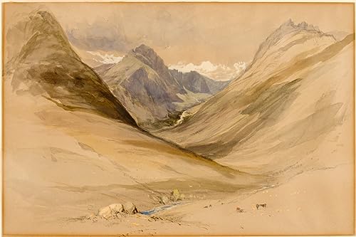 Glen Sannox Arran par Miles Richardson affiche poster d'art mural 60x90cm