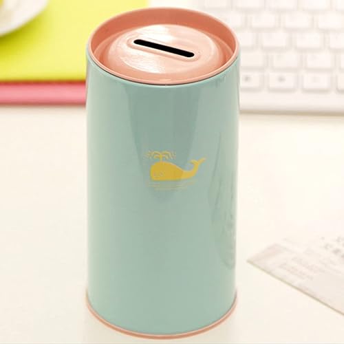 Miniatura 6 de ULTNICE Mini alcancía de metal, caja de lata para ahorrar dinero, contenedor de almacenamiento de té suelto con tapas (estilo aleatorio)