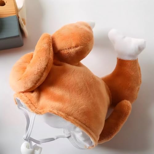 Sombrero Ajustable de Pata de Pavo para Perros miniatura 3