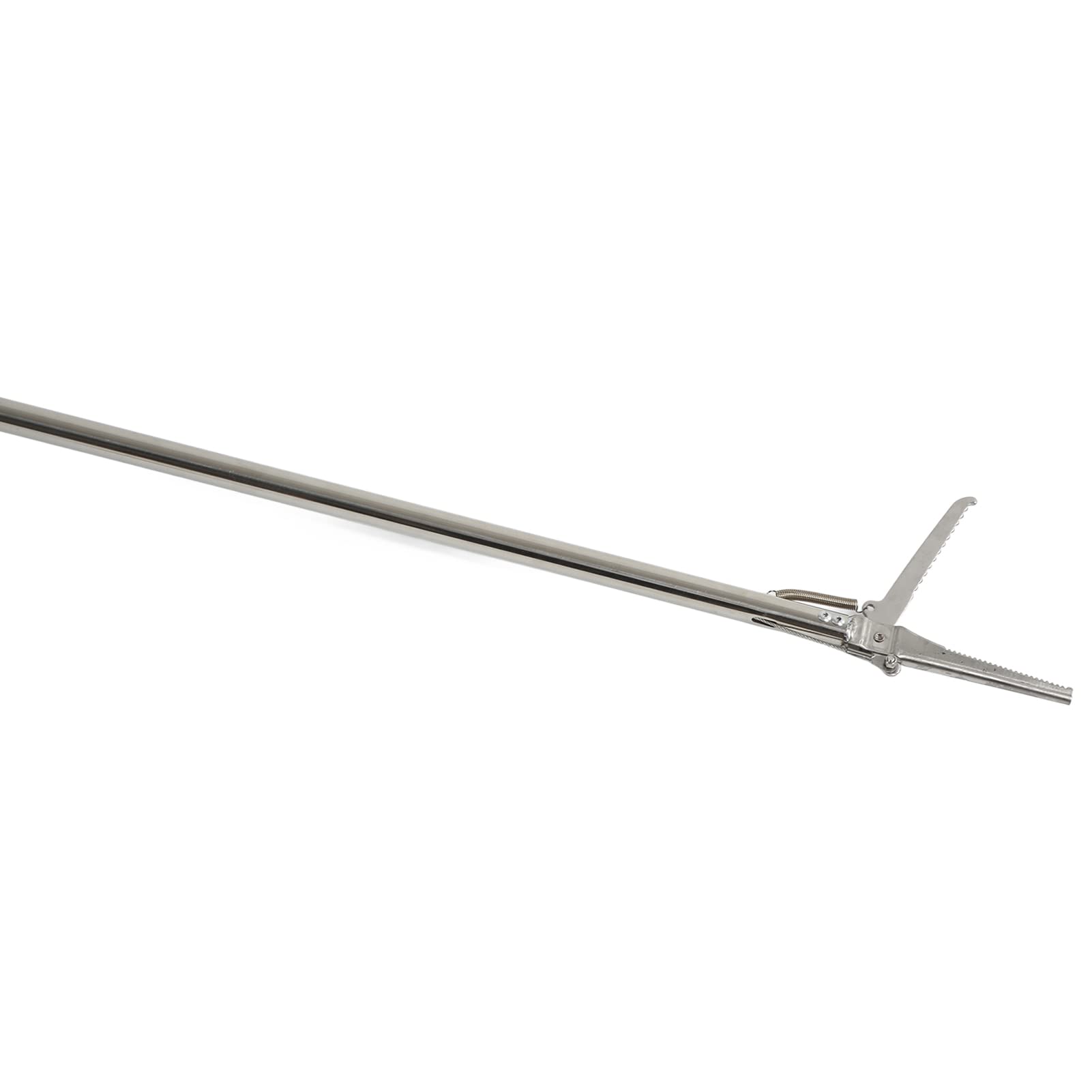 Pinza per Granchi in Acciaio Inox con Manico Telescopico – Design Antiscivolo per Crostacei, Anguille e Polpi – Ideale per Cene all'Aperto e Aperitivi (Clip dritta)