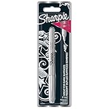 SHARPIE Rotuladores permanentes metálicos, color plata 1 Count