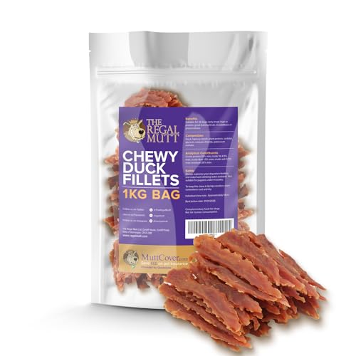 The Regal Mutt - Chewy Duck Fillets - 1kg Bag