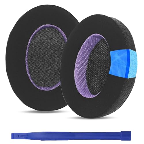 Image of WH-1000XM3 Replacement Earpads, Upgraded Cooling Gel Ear Pads for Sony WH-1000XM3 Headphone, Comfort Material & Unique Inner & Outer Layer, Black & Purple Special Edition