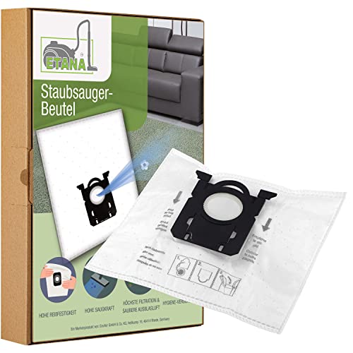 Les sacs d'aspirateur Etana compatible avec Philips HR 8500 … 8599-Mobilo Plus - 10 sacs d'aspirateur