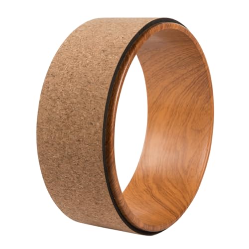 ERINGOGO 普拉提瑜伽圈 軽量耐久ヨガホイール 背中ほぐしトレーニング用 フィットネスローラー ピラティスエクサ補助 柔軟性向上ツール