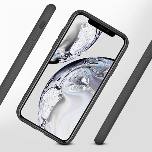 Coque silicone iPhone 11 ONEFLOW souple avec protection caméra et écran anthracite