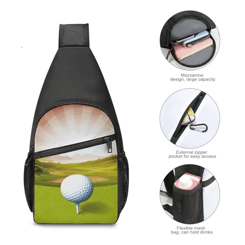 Mochila tipo sling ligera para hiking y viaje unisex miniatura 5