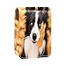 Produktbild Lippenstift-Etui, Kosmetiktasche, Kosmetik-Organizer, Reise-Make-up-Tasche, Lippenstift-Halter mit Spiegel für Geldbörse, Border Collie, 2 Border Collie, 9.5x2x7 cm/3.7x0.8x2.7 in,