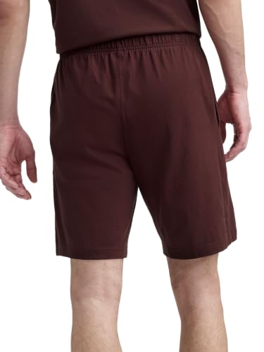 Image of Champion Men's Lounge Shorts, Standard Fit, 9 Inch Inseam, Lightweight 100% Cotton, Available in Regular and Big & Tall