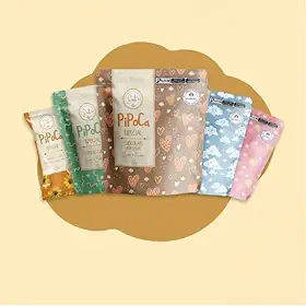 Kit Pipocas Gourmet Sinta+ 50g Leite em Pó + Caramelo Flor de Sal + Chocolate 50% Cacau + Chips de Coco + Cúrcuma (5 unidades)