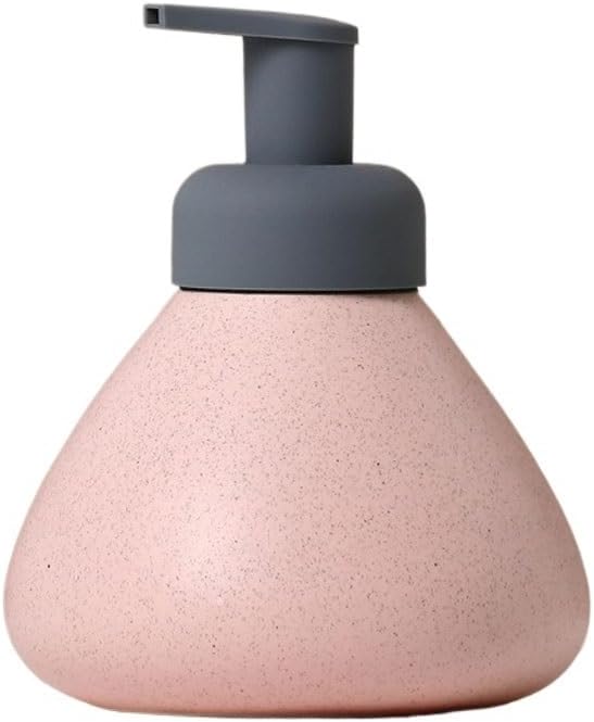 Soap Dispenser Multifunctional Ceramic Soap Dispenser Dispensing Bottle Shampoo Shower Gel Lotion Bottle Suitable for Bathroom Bathroom Soap Dispensers(C)