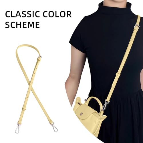 Image of Jiesinlov Leather Bag Shoulder Strap Replacement Crossbody Adjustable Conversion Kit Fit for Mini Pouch