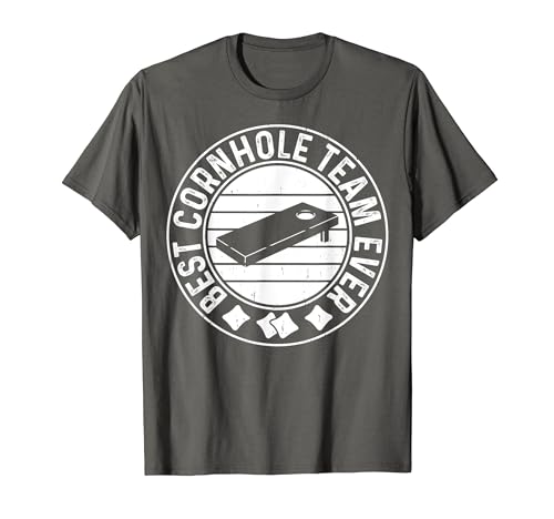 Best Cornhole Team Ever - Funny Baggo Player Bean Bag Toss Maglietta