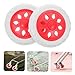 ARTIBETTER Cart Wheels for Groceries Trolleys Replaceable Caster Wheels Eva Rubber Material Easy to Install Store