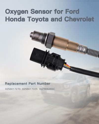 LSU 4.9 Wideband O2 Sensor - Compatible with AEM 30-4110/30-0300/30-0310 X-Series AFR Controllers - Replaces 17025, 0258017025, 304110, 300300, 300310 - Image 5