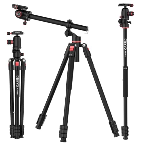Image of SYVO WT-5627 3-in-1 Camera Tripod, Monopod & Trekking Pole with 360 Ball Head, 230cm Height, Quick Release Plate, 5kg Load Capacity for DSLR, Mirrorless Cameras & Smartphones