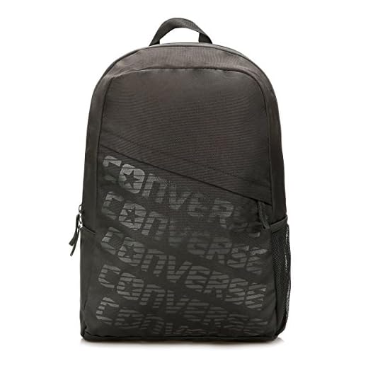 Converse Accesorios 10003913-A01 Mochila Tipo Casual, 45 cm, 19 litros, Negro