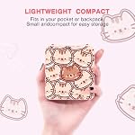 DLseego Game Card Case Holder for Switch Lite/Switch/Switch OLED, Switch Game Cartridge Memory Card Portable Storage Box with 12 Game Card Slots and 12 Micro SD Card Slots-Brown Cat