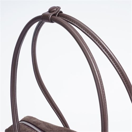 Suede Shoulder Bags for Women Retro Hobo Purse Designer Handbag Underarm Purse Tote Bag Satchel for Travel Work Vacation 20254