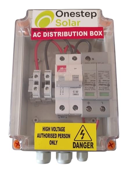 One Step Solar - AC Distribution Box - 3KW Single Phase