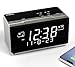 Produktbild iTOMA FM/DAB(DAB+, UKW, Uhrenradio), Radiowecker mit USB-Ladeanschluss, Bluetooth Stereo Lautsprecher, Kopfhörerbuchse, Dual Alarm, Snooze, Dimmbare LCD-Anzeige 3501
