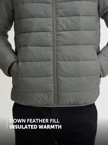 Image of XYXX Unisex Ultra-Light Puffer Jacket| Light Winter Jacket For Men |Solid Long Sleeves - Regular Fit