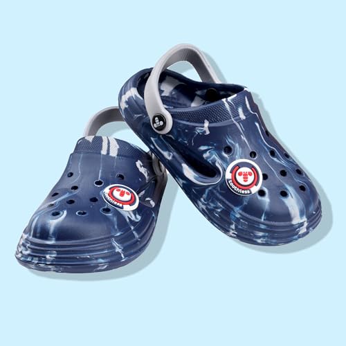 Image of toothless Kids Boys Green Grey Clogs