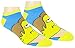 The Simpsons Womens' Ankle-No Show Socks 5 Pair Pack (One Size, Simpsons Multi-color)