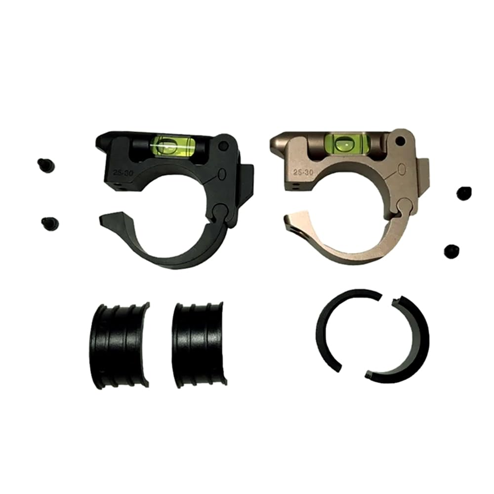Livello ottico a bolle per anelli con fucile da 25,4 / 30 mm