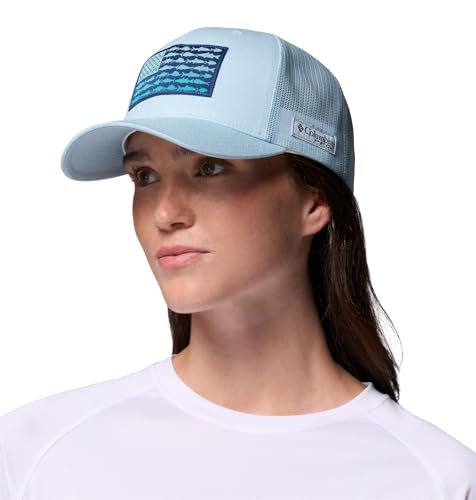Image of Columbia PFG Fish Flag Mesh Snapback