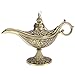 Produktbild Hztyyier Vintage Legend Genie Lampe Magisches Wunschlicht Räuchergefäß Decor Crafts zum Home Party Klassische arabische Requisiten Dekoration(#2)