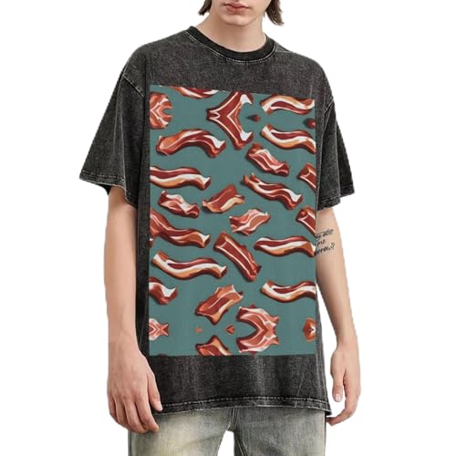 T-shirt en coton respirant et confortable coupe oversize pour homme au motif original