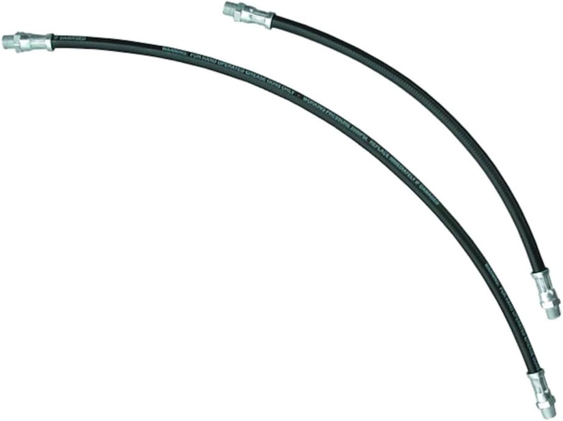 AFF 18" Grease Gun Whip Hose for Hand-Operated Grease Guns, 3500 PSI, 8018