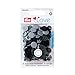 Produktbild Prym 393003 Druckknopf Color, Prym Love, 12,4mm, 30 Stück, Grau