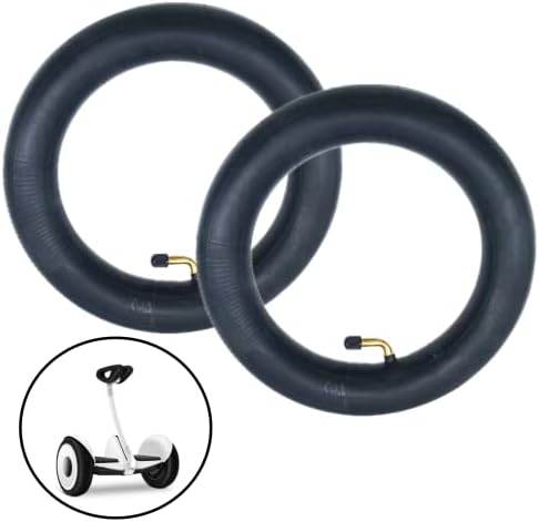 2Pcs 70/65-6.5 Inner Tube Tire Tube for Electric Scooter, for Electric Scooter 10 Inch Tires-Inner Tube (2PCS-Black)