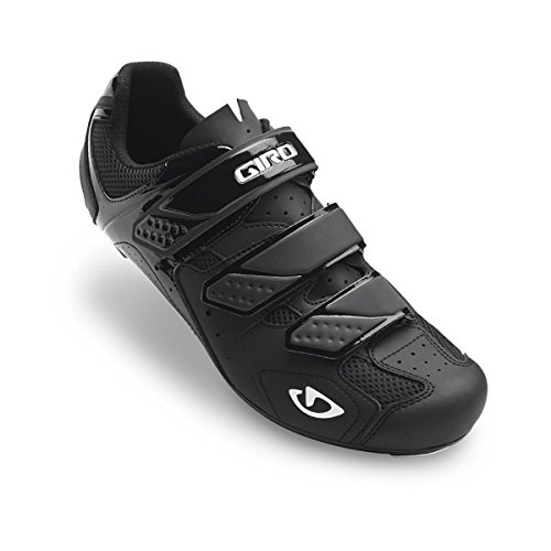 Giro Men's 2014 Treble II Road Bike Shoes, Matte Black, Size 44