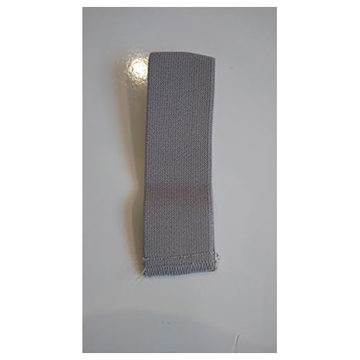 Visormates Set of 4 Gray Replacement Elastic Mounting Bands for 5x12 in Side Window Sun Visors Extenders (4.5 Inch Mounting Bands)