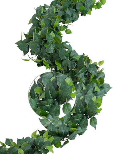 ucky 4Pack Total 24FT Green Fake Vines Ivy Leaves Vines
