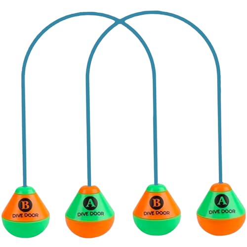 COSORO 2 pièces Jouets de Piscine Enfant,Jouets de Plongée Portes Couler,Jeu Piscine Enfant Extérieur L'été,pour Divertissements Entrainement sous - Marin...