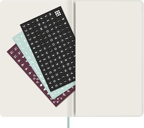 Moleskine Agenda Hebdomadaire 2026 Précieux et Éthique, Agenda Hebdomadaire 12 Mois Avec Espace Pour Notes, Couverture Souple Végane Effet Python, Couleur Vert Sauge, Format 13x21 cm – vue 7