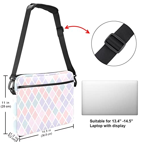Housse d'ordinateur portable 13 pouces chic relief pâte diamant