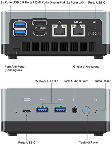 Mini-PC-Intel-Core-i5-8259U-16GB-RAM-512GB-PCIe-SSD-Graficos-Intel-Iris-Plus-655-Windows-10-Pro-Intel-WIFI6-AX200-BT-51-HDMIDPUSB-C-2X-RJ45-4X-USB-30-Factor-de-Forma-Pequena